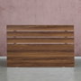 Hanah Home Fuga 180 Cabecero de Nogal con Acolchado Ergonómico y Tablero de Melamina, 180cm Ancho, 100cm Alto